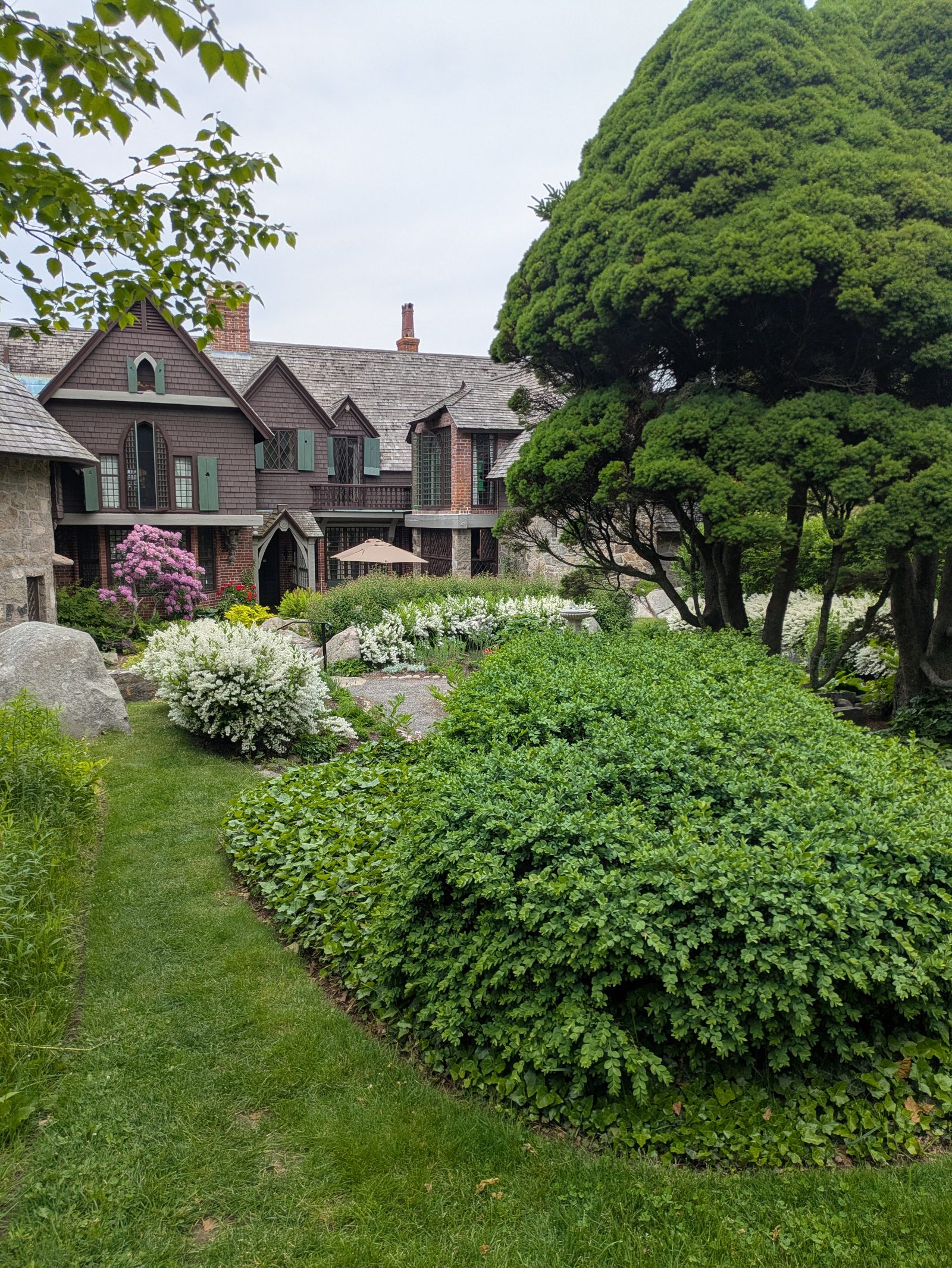 A seaside cottage
